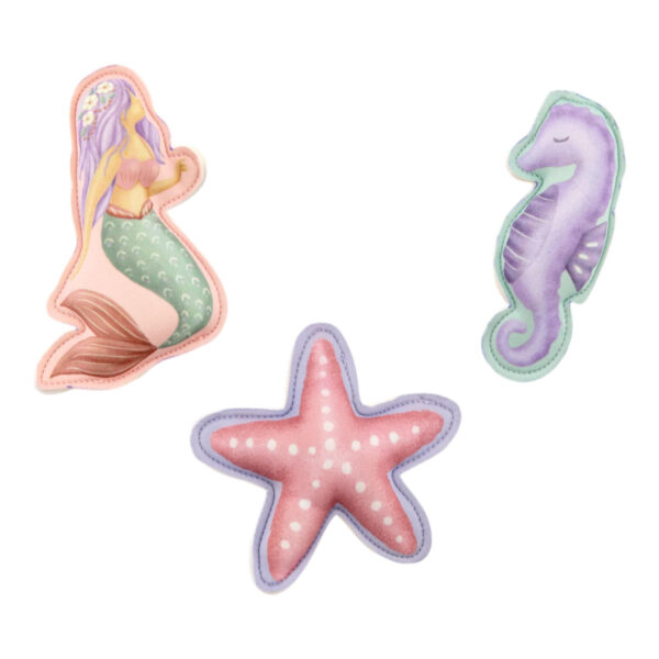 Little Dutch Tauchspielzeug Set von 3 Traumhafte Meerjungfrau Figuren, sinkende Tauchspielzeug rosa für Badewanne und Pool ab 18 Monaten.