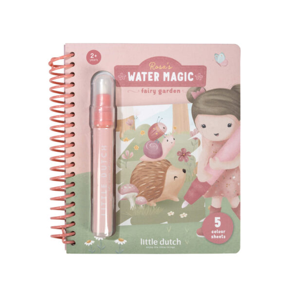 Wassermalbuch Zauberbuch Malbuch Water Magic Watercolor Kreativspielzeug Little Dutch Stofftiger