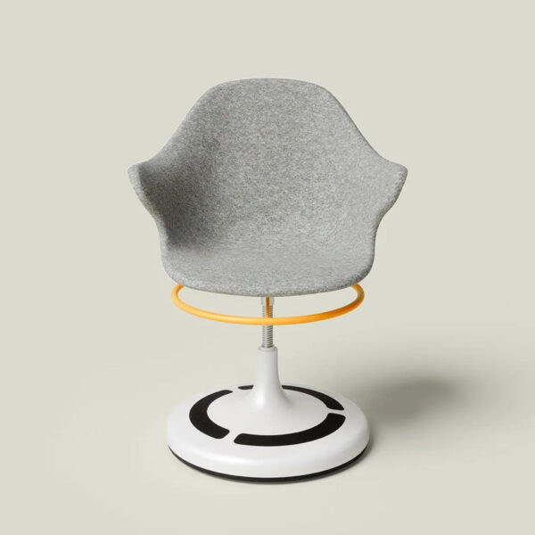 poptop Kinderschreibtischstuhl ergonomisch höhenverstellbar für Kinderzimmer und Schreibtisch lernen und sitzen Stofftiger