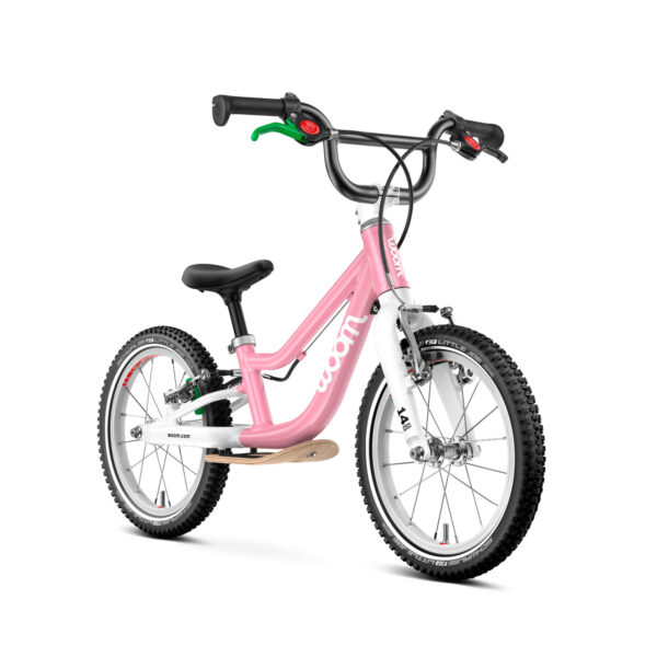 woom laufrad go 1 plus powder pink neue farbe rosa laufräder stofftiger