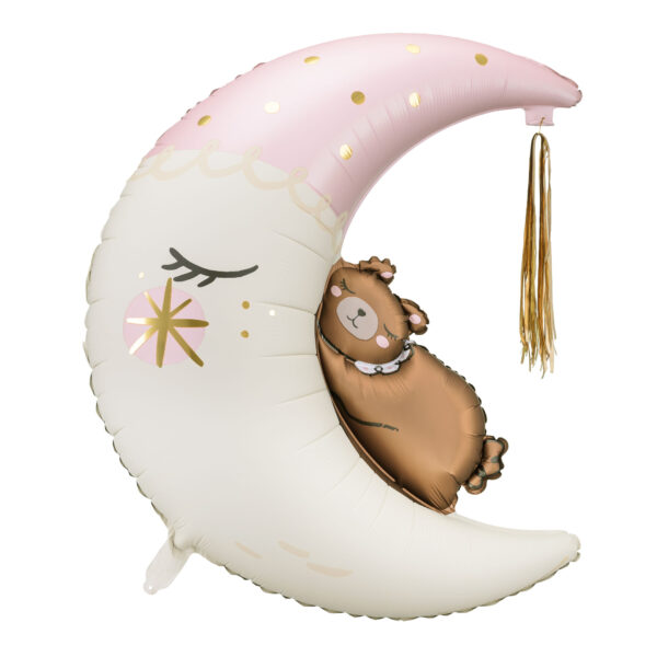 Folienballon mit Motiv von PartyDeco als bunte Partydekoration für Kindergeburtstage und Mottopartys, Geschenkidee, Stofftiger