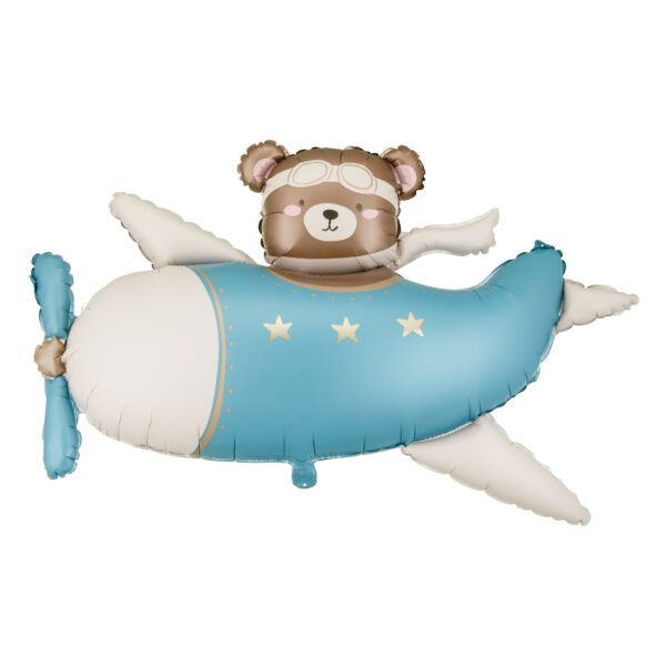 Folienballon mit Motiv von PartyDeco als bunte Partydekoration für Kindergeburtstage und Mottopartys, Geschenkidee, Stofftiger