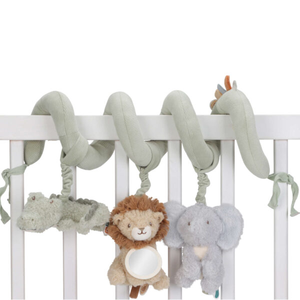 Little Dutch Aktivitätenspirale Safari Friends mit bunten Spielelementen und liebevollen Safari-Motiven für Babys.