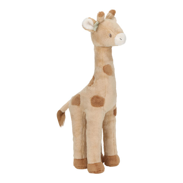 Weiches Little Dutch Kuscheltier Safari Friends mit liebevollem Safari-Design für Babys und Kleinkinder.