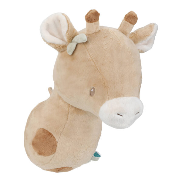 Dekorativer Tierkopf Safari Friends von Little Dutch als Wanddeko für das Baby- und Kinderzimmer. Stofftiger